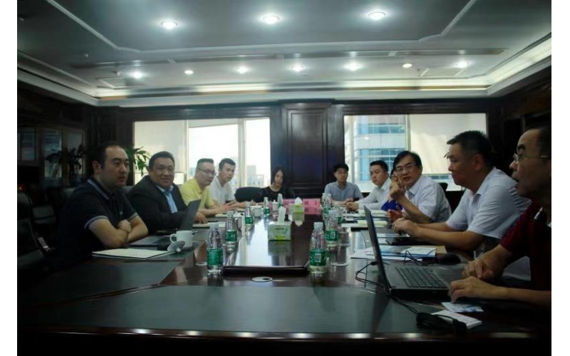 808钱包有限公司与唐利科技集团洽谈战略合作